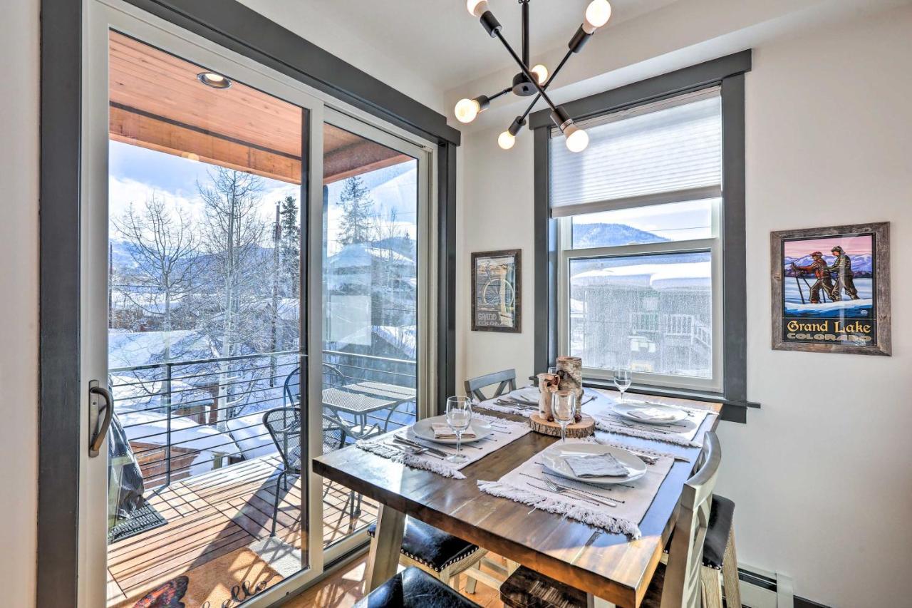 Modern Mountain Getaway, Walk To Grand Lake! Extérieur photo