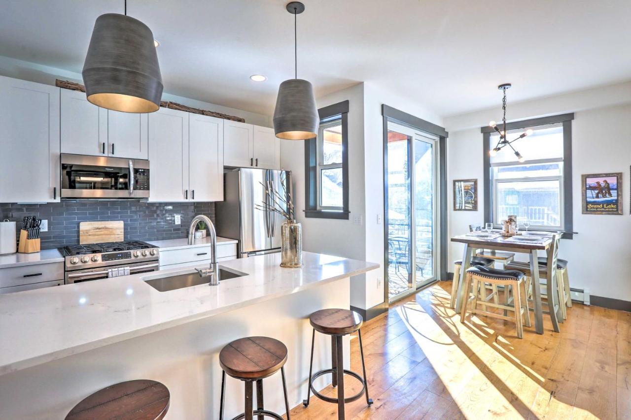Modern Mountain Getaway, Walk To Grand Lake! Extérieur photo